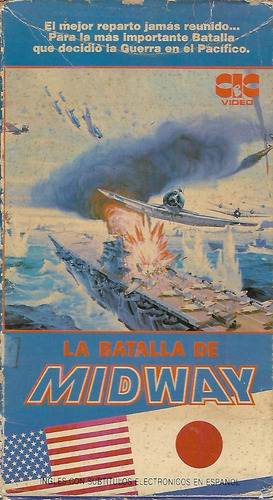 La Batalla De Midway Vhs Robert Mitchum Robert Wagner