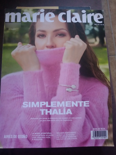 Thalia En Revista Marie Claire No. 12 Septiembre 2022