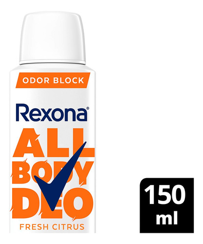 Desodorante Rexona Fresh Citrus 150ml Neutro