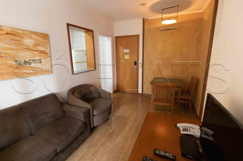 Imagem 3 de 15 de Flat Na Berrini - Excelente Localização. O Seu Melhor Negócio - Sf31399