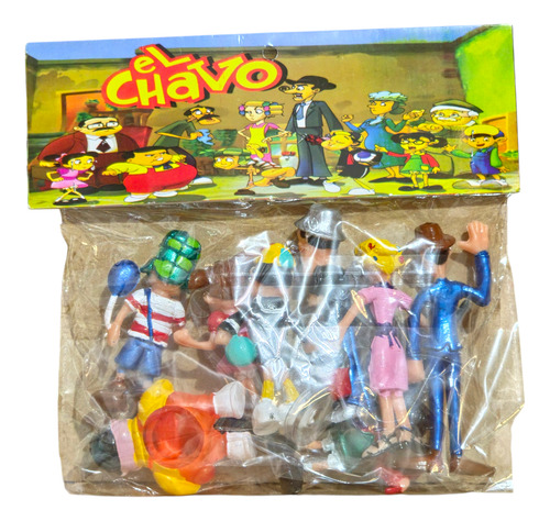 Set Figuras Vecindad Del Chavo Del Ocho Quico