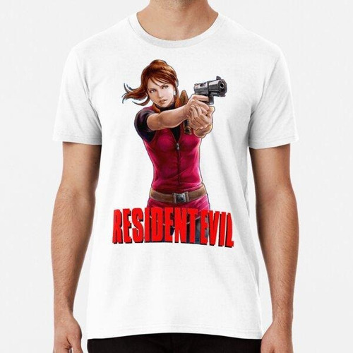 Remera Claire Redfield-resident Evil Algodon Premium