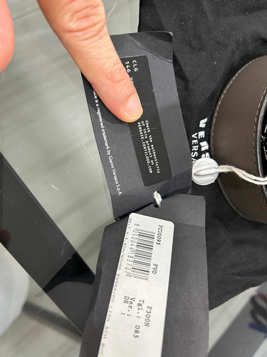Cinturón Versus Versace Logo Piel Nuevo Con Msi