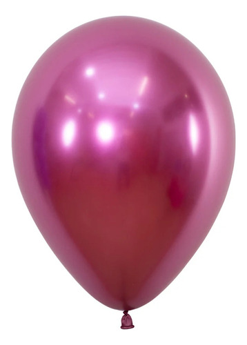 Globos R-5 Reflex (cromado) Dorado - Sempertex X 50 Color Fucsia Reflex R-5