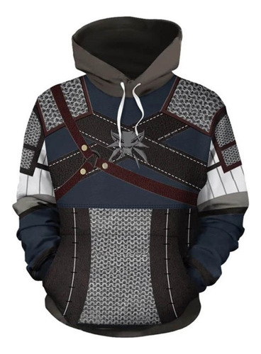 Game The Witcher Sudadera Con Capucha Para Disfraz De Geralt