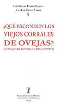 Libro Â¿quã© Esconden Los Viejos Corrales De Ovejas? - Fe...