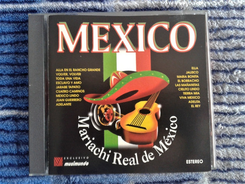 Mariachi Real De Mexico - Cd Clasicos - Nuevo - Sin Cerrar