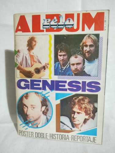 Album Pelo N° 3 - Genesis - 1991 ( Con Poster Doble )