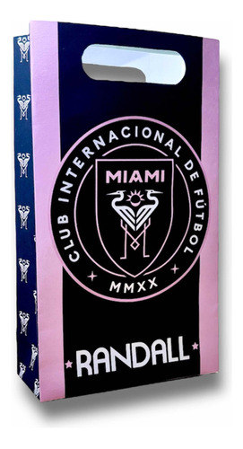Bolsitas Sorpresitas Personalizada Inter De Miami Messi X20