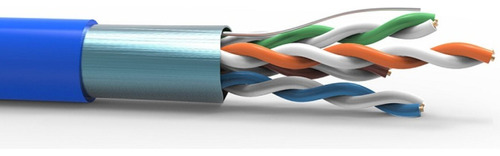 100mt - Cabo De Rede Cat 6a F/utp Blindado Gigalan Furukawa