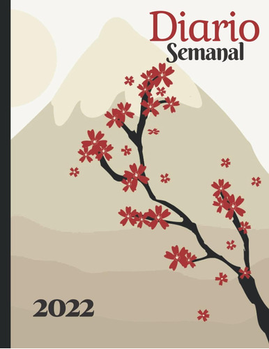 Libro: Diario Semanal 2022: Agenda Semanal De 12 Meses, Agen