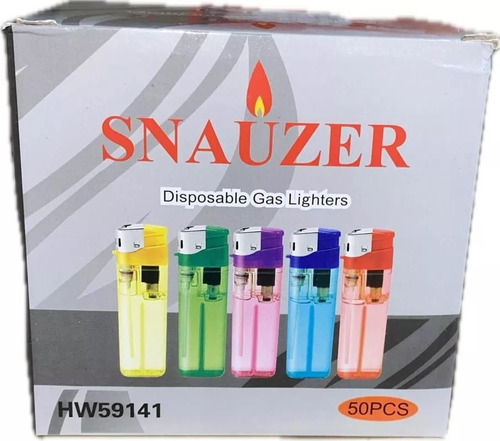 Encendedor Electrónico  Click Snauzer 2 Cajas X 50 Unidades