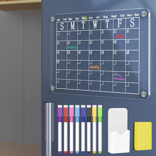 Set Pizarra De Planificación Transparente Calendario