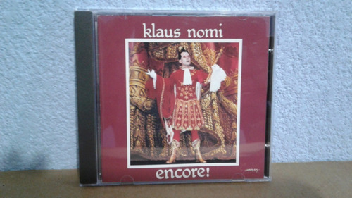 Klaus Nomi        Encore    ( Edicion Alemana )