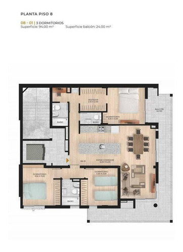 Imagen 6 de 7 de Venta Departamento 1 Dormitorio Y Monoambientes - Barrio Martin, Rosario