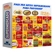Comprar Pack 250 Artes Para Supermercados Editáveis Psd + Png