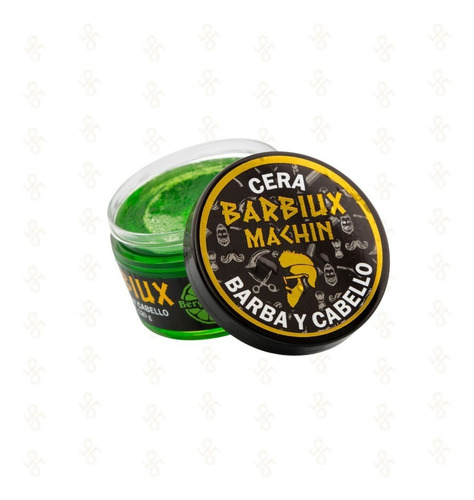 Cera Para Cabello Hombre Bergamota Crecimiento Barba Barbuix