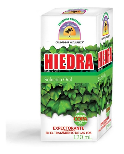 Hiedra Plus Jarabe Frasco X 120 - Unidad a $176