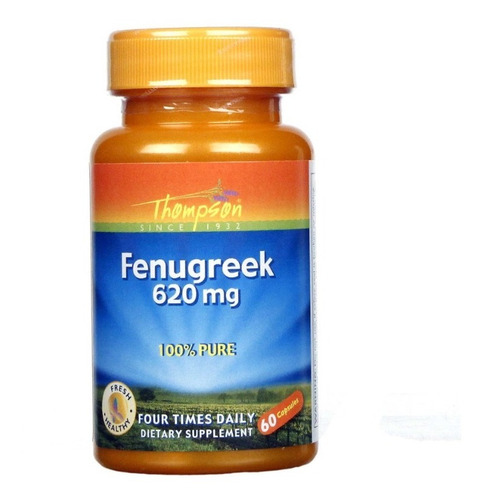Fenogreco Puro 620 Mg 60 Cápsulas Vegetarianas 