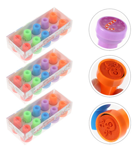 Juego De Focas Para Niños Con Dibujos Animados Navideños, 3