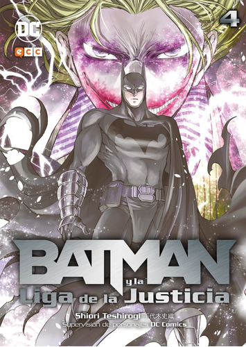 Manga Batman Y La Liga De La Justicia Vol.04 De 4 (ecc)