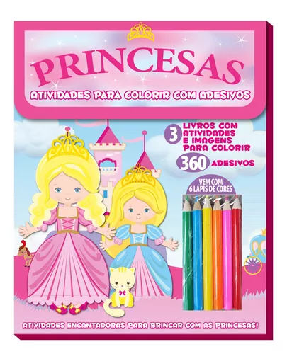 Princesas Colorir Oficial : On Line Editora: : Livros