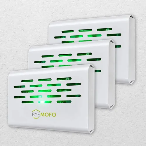 Kit 3 Aparelho Elétrico Anti Mofo Fungos Ácaros Byemofo 110v Branco Legon 4.3