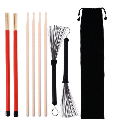 Baquetas Brush, Accesorios Para Instrumentos De Percusión, B