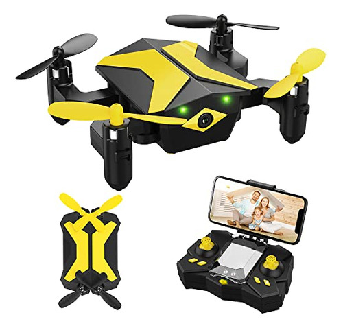 Mini Drone With Camera Drones For Kids Beginners, Rc Qu...