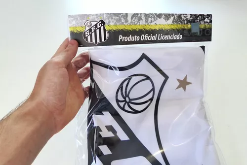 Bandeira Oficial do Santos 192 x 135 cm - 3 Panos