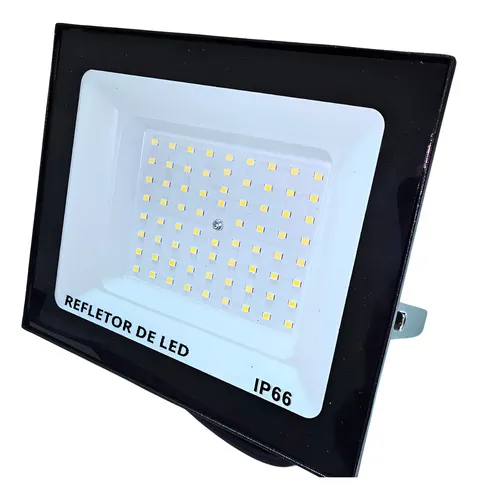 Oyt Refletor LED 400W 6500K Branco Frio IP66 Alumínio Externo