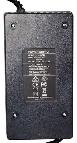 Carregador De Bateria 67.2v 5 Amp Scooter Elétrica Citycoco
