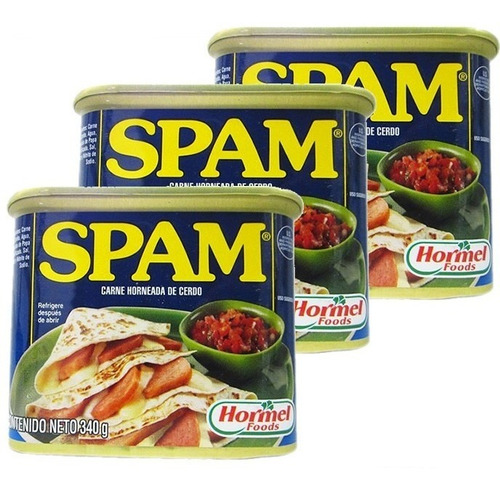 Jamon De Cerdo Enlatado Spam Hormel 340 G - G