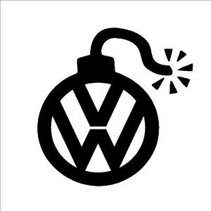 Stickers Vw Volkswagen Bomb Mde