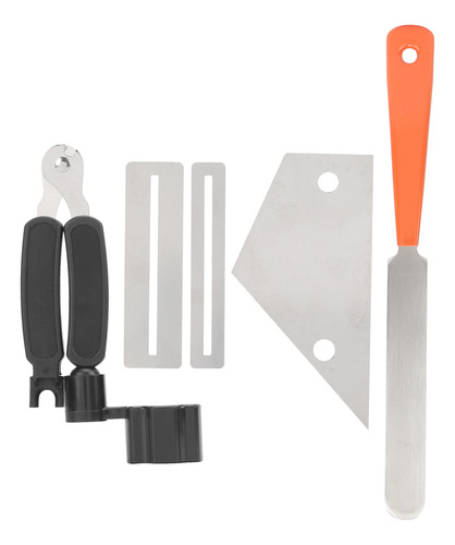 Kit De Herramientas Para Guitarra, 3 En 1, De Acero Inoxidab