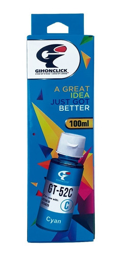 Tinta Compatible Gihonclick Gt-51 Cyan H P Gt 5810 / 5820