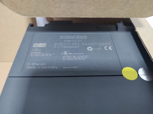 Cartão Clp Siemens 6es7 352-5ah00-0ae0 Cpu Proc Bool Fm352-5