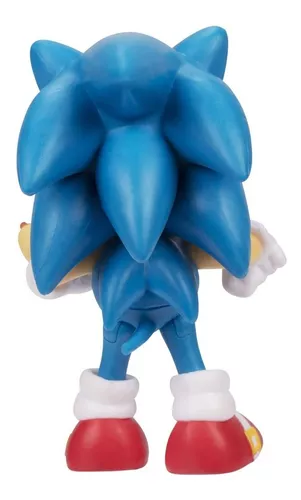 Boneco Sonic 30 Anos Original Importado 6,5 Cm