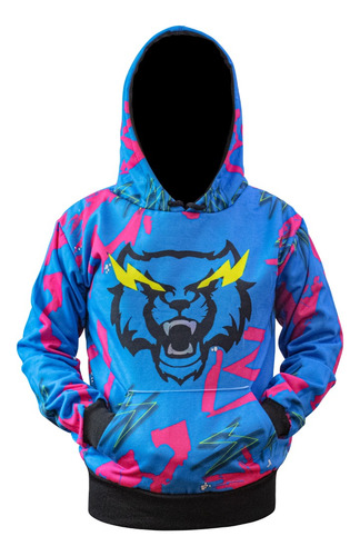 Sudadera Mr Beast Adulto Con Capucha Unisex Sublimada Lz.