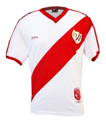 Aupa! Camiseta Rettro Rayo Vallecano 1980s Fernando Morena !