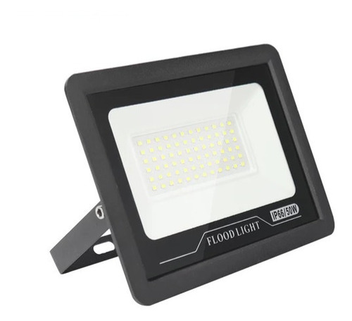 Reflector Led Clásico De 50w Ip66 Multivoltaje  Exteriores 