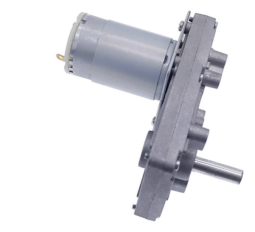 Motor De Engranaje De Gusano 12v Reductor 20-15 7rpm Dc