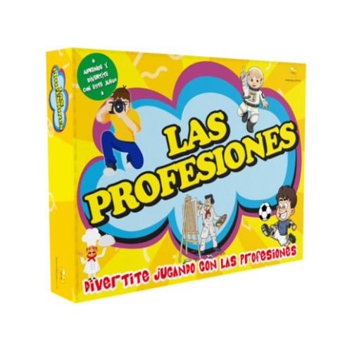 Juego Caja Y De Mesa Diviértete Jugando Con Las Profesiones