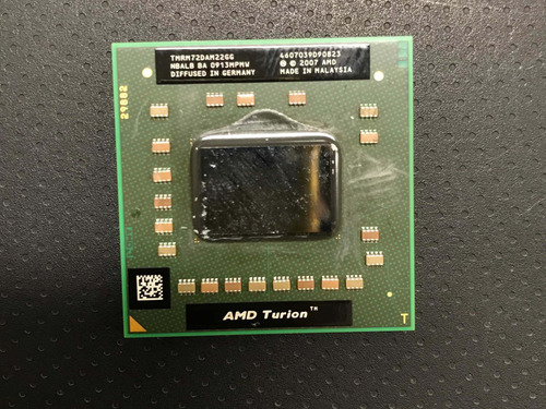 Processador Amd Turion 64 X2 2100 Mhz Rm-72 Tmrm72dam22gg (Usado)
