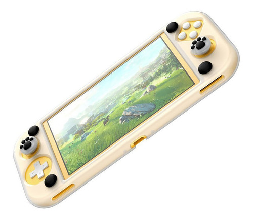 Imagen 3 de 7 de Funda Nintendo Switch Lite Baseus Proteccion Caidas Flexible