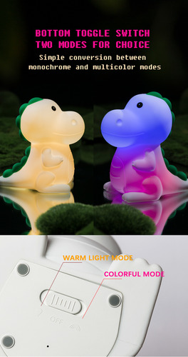Lámpara De Dormir Acompañante Para Bebés Con Luz Nocturna Co