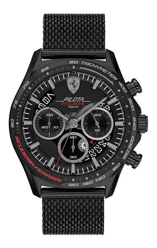 Reloj Ferrari Caballero Color Negro 0830827 - S007