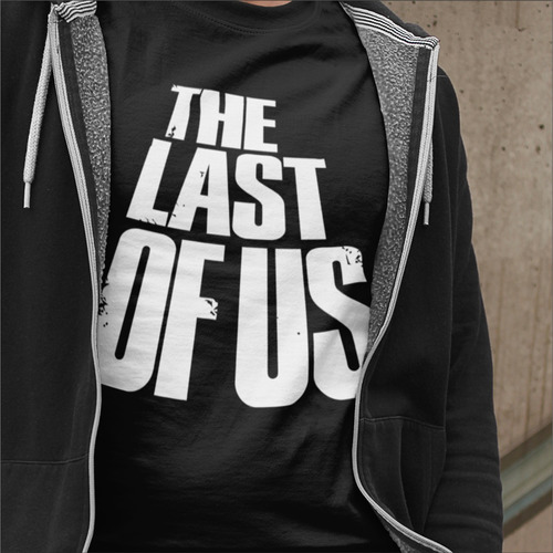 Remeras Estampadas Con Logo De The Last Of Us Grande