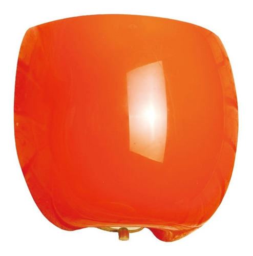 Arbotante Aba Cristal Naranja 60w E26 W0216-na