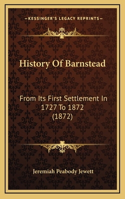 Libro History Of Barnstead: From Its First Settlement In ...